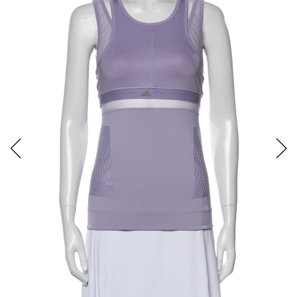 Adidas by Stella McCartney Lavender Performance Tank Top